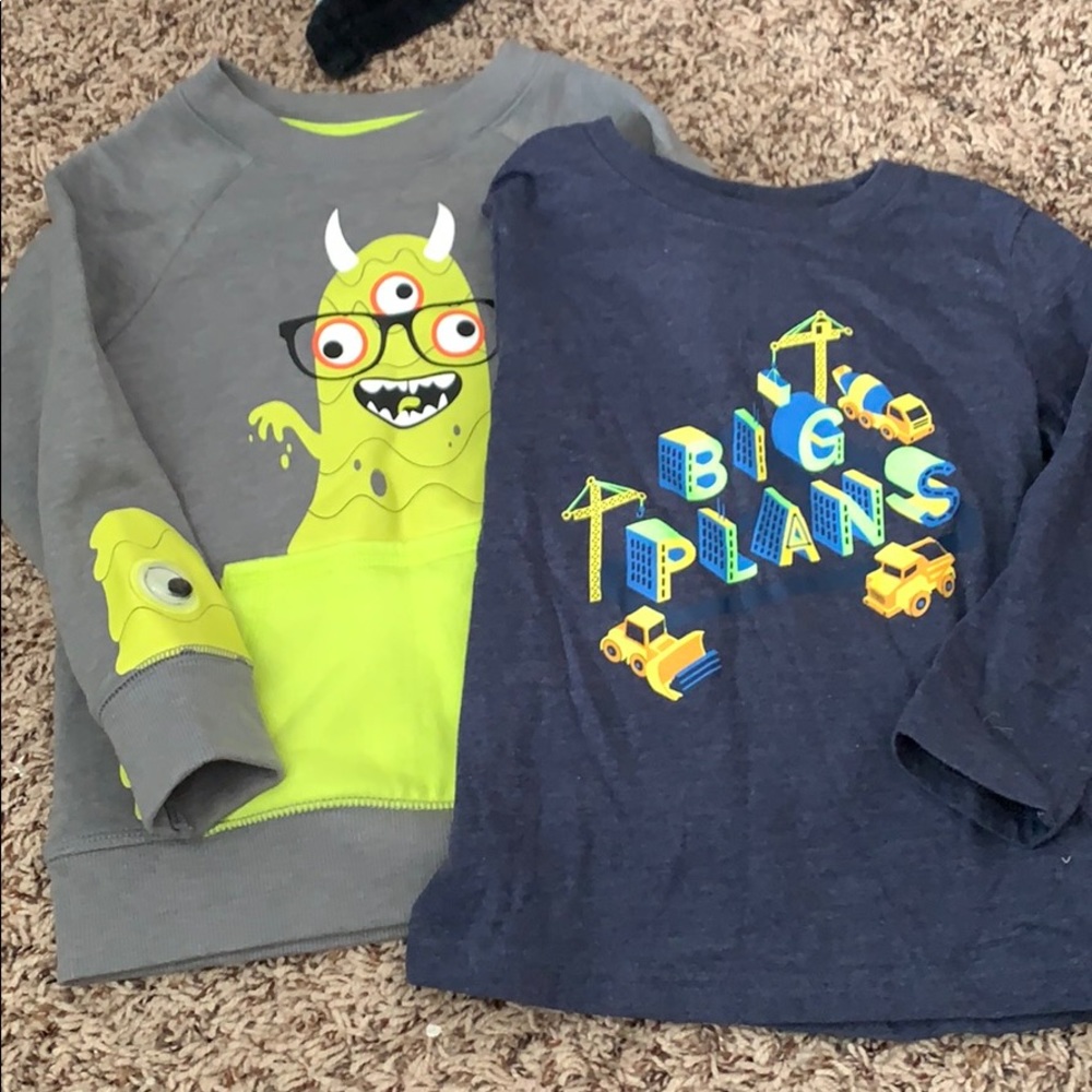 Cat & Jack boys Sweater Long sleeve tee Bundle!